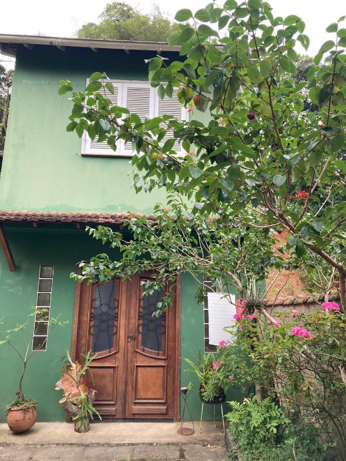 Casa Verde Em Petropolis Hotel Bagian luar foto
